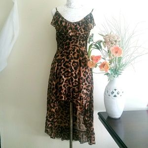 leopard print dress Size S